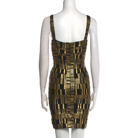 Herve Leger Teresa Mini Dress - Size S - Picture 3 of 5